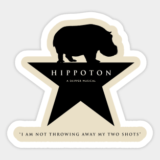 Hippoton Sticker